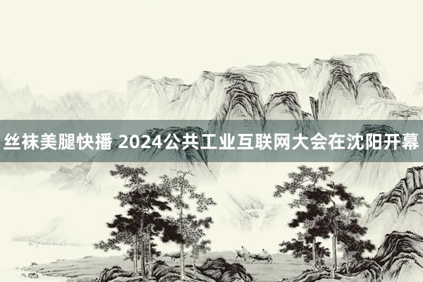 丝袜美腿快播 2024公共工业互联网大会在沈阳开幕