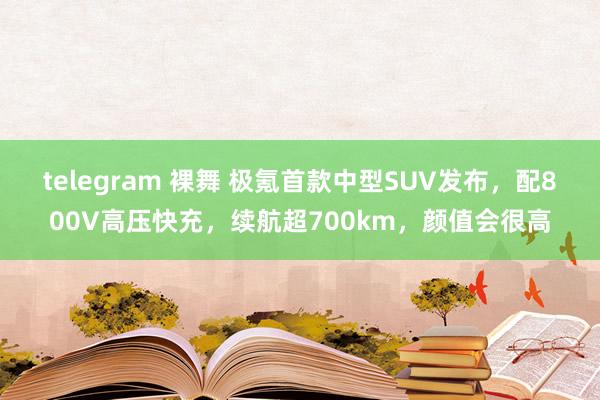 telegram 裸舞 极氪首款中型SUV发布，配800V高压快充，续航超700km，颜值会很高